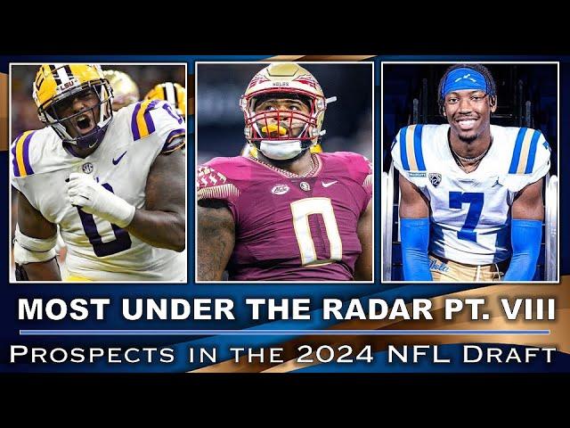 Most UNDER THE RADAR Prospects in the 2024 NFL Draft I MOST UNDERRATED PT. VIII