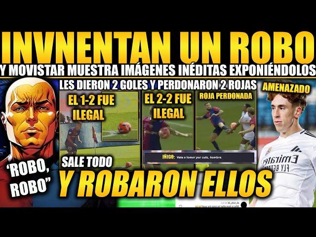 MOVISTAR EXPONE IMÁGENES INÉDITAS MOSTRANDO QUE EL ROBO FUE DEL BARÇA AL REAL MADRID ¡HIPÓCRITAS!