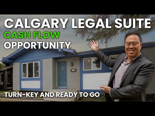 Calgary Income Property | LEGAL BASEMENT | $553 /mo NET CASH FLOW