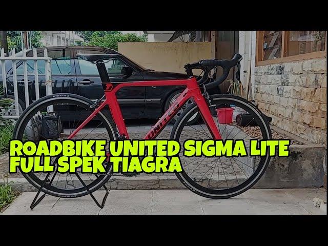 ROADBIKE CARBON UNITED STYGMA LITE  | GROUPSET FULL SHIMANO TIAGRA