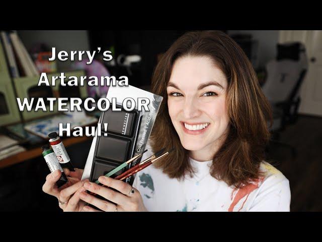 Jerry's Artarama Watercolor Haul!!