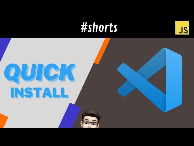Quick VSCode Install // Your First JavaScript  Program 