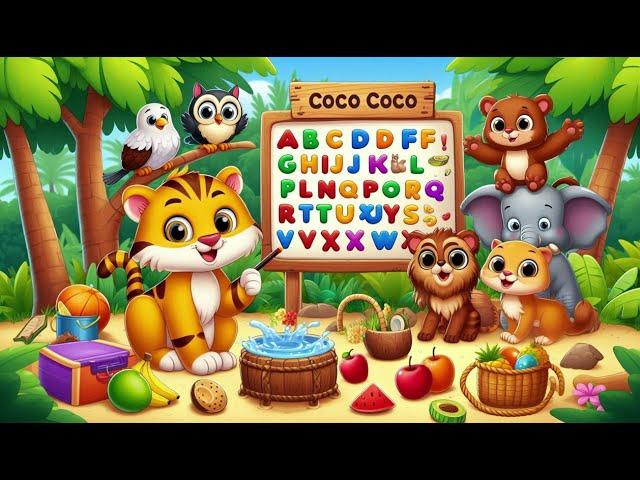 Learn Alphabet and Animal Names with CoCo Tales Kids: The Best Educational Cartoons for Children.