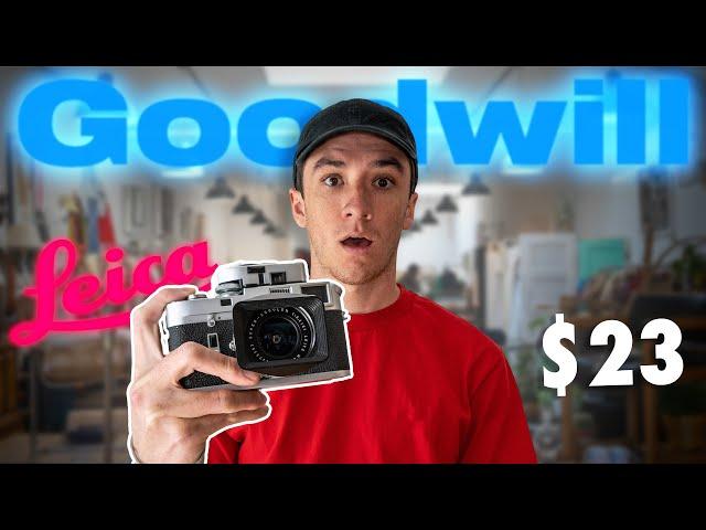 The GREATEST Thrift Find EVER... $10k Cameras for $100!?