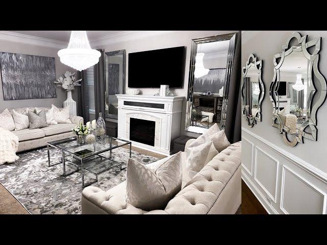 EXTREME LIVING ROOM MAKEOVER + DIY Wall Decor | LGQUEEN Home Decor