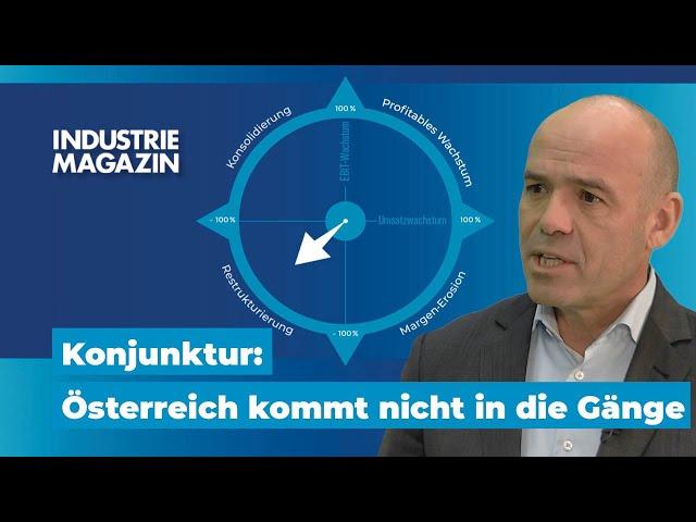 Konjunktur: Österreich kommt nicht in die Gänge - Wirtschaft soll um 0,5 Prozent schrumpfen