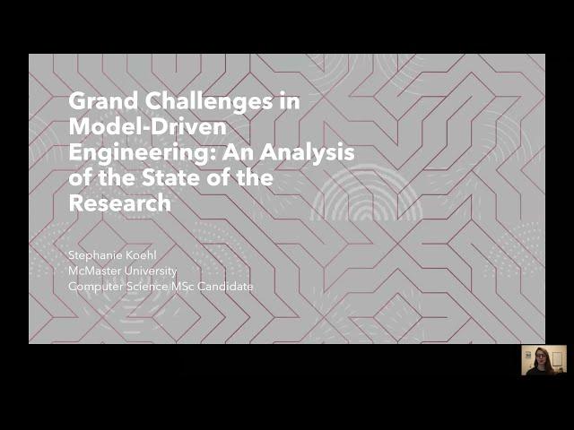 Grand Challenges in Model Driven Engineering (MDE)