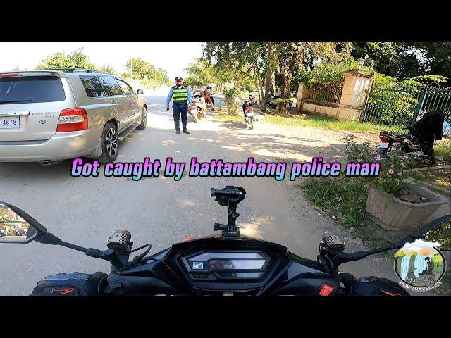 Got caught by police on 900km ride around Tonle Sap Lake | 500km/day Ride Training