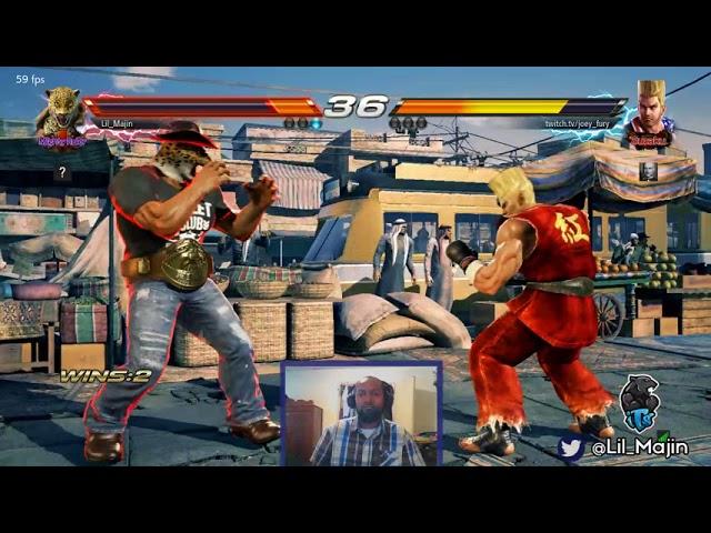 Lil Majin (King) vs Joey Fury (Paul) Online Session!