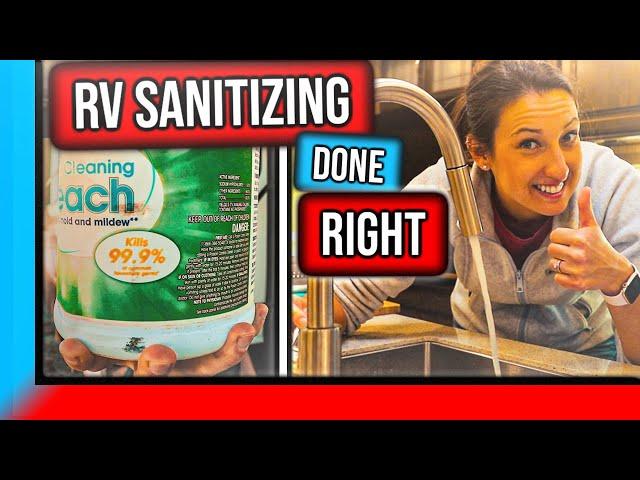 How to Sanitize A Grand Design RV Water System (EASY)