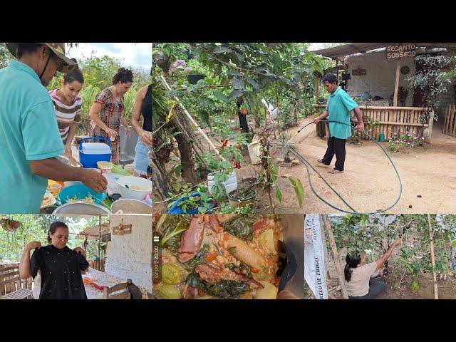 cuidamos do sítio saímos pra almoçar fora no vizinho +recebidos Ana Paula Alagoana