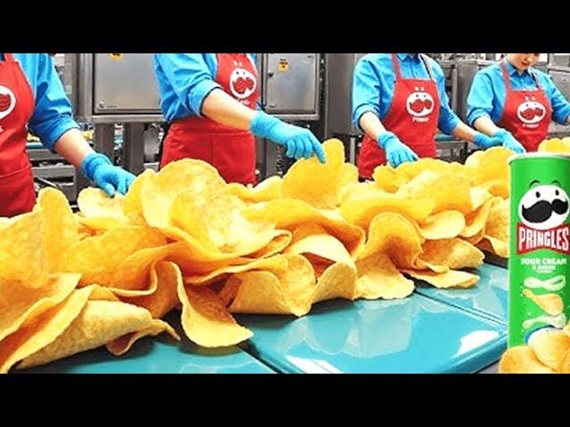 Automatic Pringles Potato Chips Production Line - Factory Made