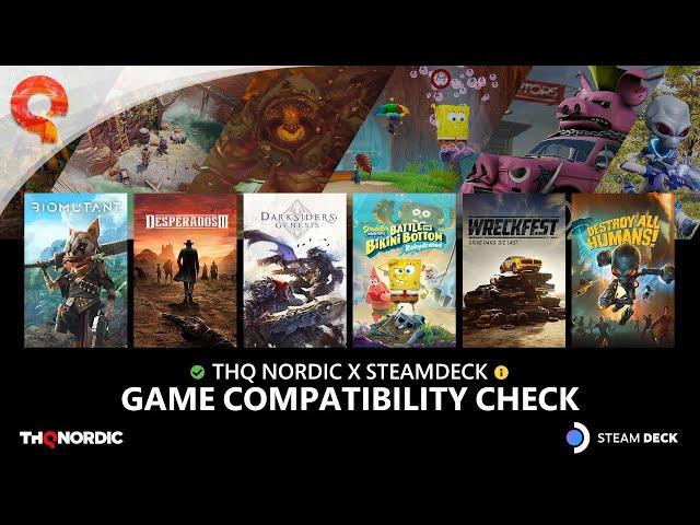 THQ Nordic - Steam Deck Compatibility Trailer