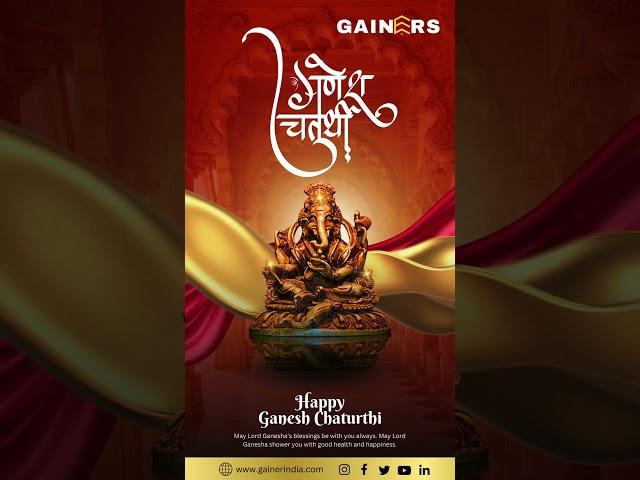 Ganesh Chaturthi 2024 Ganpati Bappa Morya Gaienrs #bappa #ganpati  #gainers #realestate #God #bless