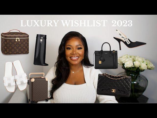 LUXURY WISHLIST 2023 | HERMES + CHANEL + LOUIS VUITTON & MORE | Edwigealamode