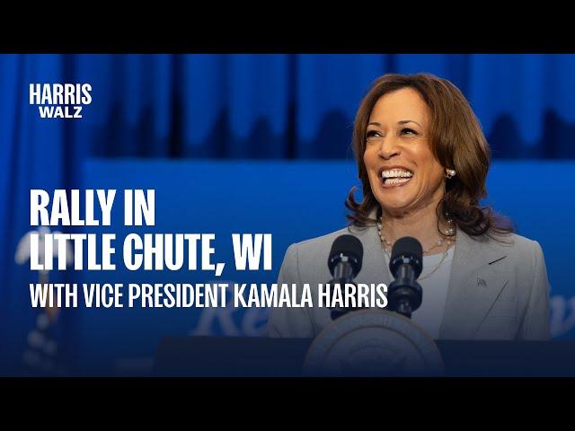 Vice President Kamala Harris at Wisconsin Community Rally | Harris-Walz 2024