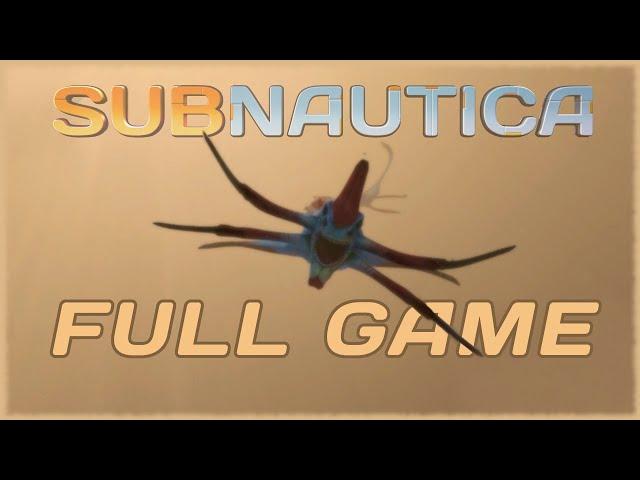 Subnautica - Crash Site Base Longplay Full Game Walkthrough [No Commentary] 4k