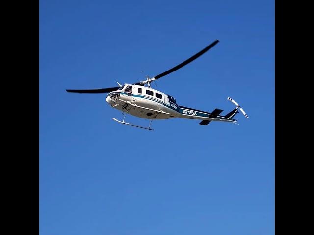 #wyoming stuff | #Bell #Huey #UH1 #helicopter #landing  #mountains