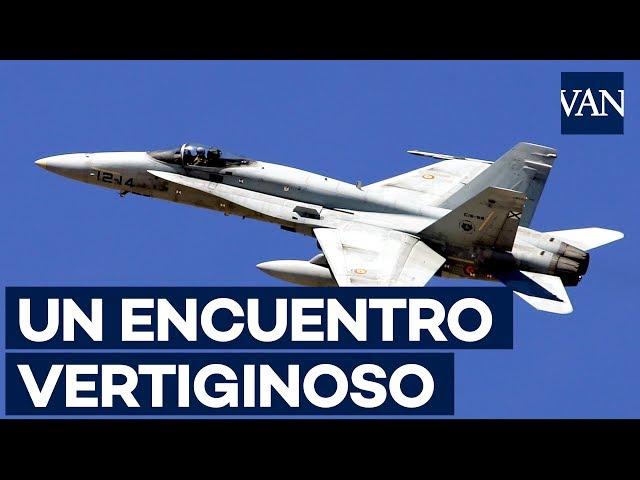 Tensión entre un caza español y dos aviones rusos de combate sobre el Báltico