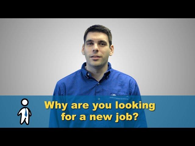 Ep.05: Why are you looking for a new job?