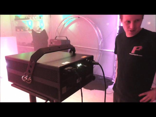 RTI NANO 30 RGB laserprojector test