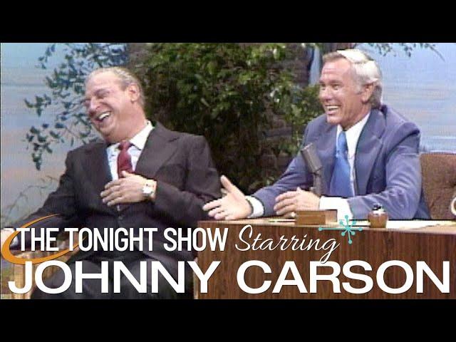 Rodney Dangerfield Forgets His Jokes | Carson Tonight Show