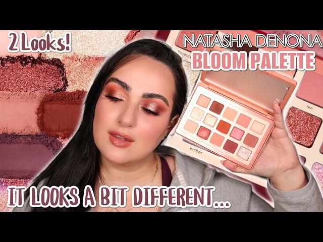 NATASHA DENONA BLOOM PALETTE REVIEW & COMPARISONS! + 2 LOOKS