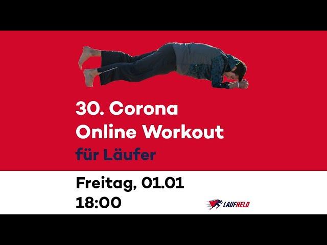 30. Corona Online Workout für Läufer