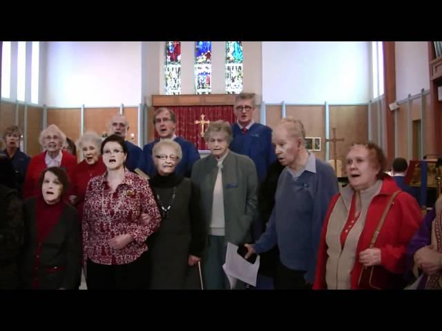 St. Mary the Virgin Anglican Church in Victoria, BC singing Silent Night