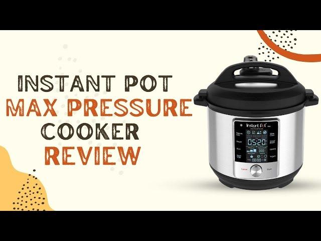 Instant Pot Max 6 Quart Multi-use Electric Pressure Cooker