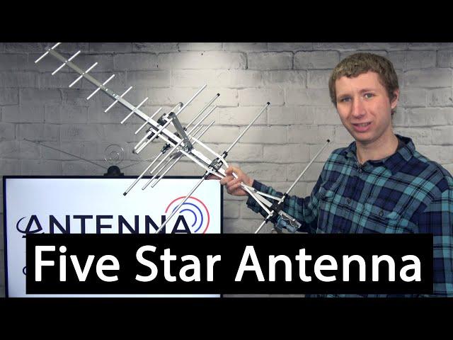 Five Star 200 mile Indoor/Outdoor Yagi HD TV Antenna Review