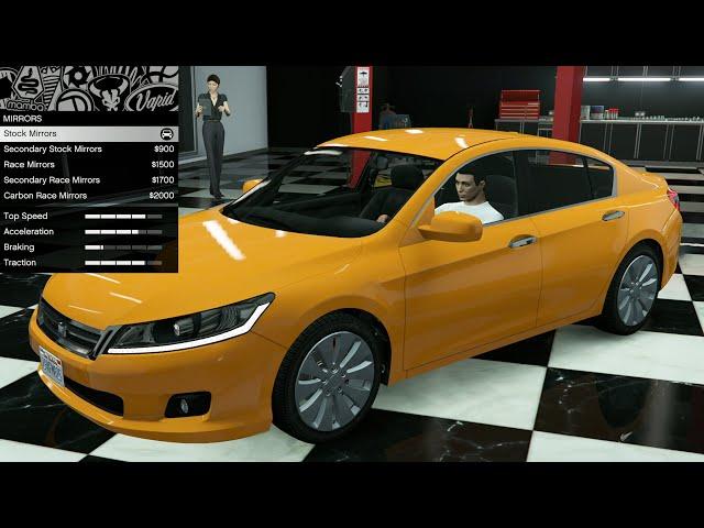 GTA 5 - DLC Vehicle Customization - Dinka Chavos V6 (Honda Accord)