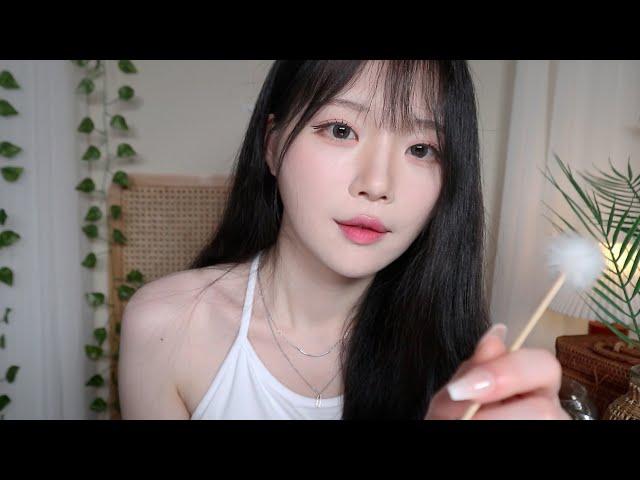 ASMR(Sub)Clean your ears after playing in the water at a vacation spot