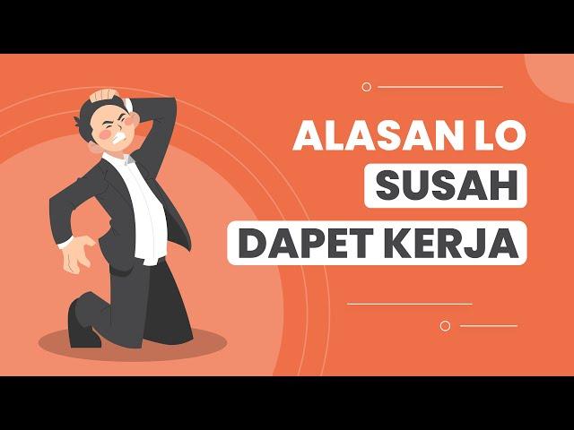 Solusi Buat Lo yang Nganggur dan Susah Dapat Kerja (Cara Dapat Kerja dengan Cepat)