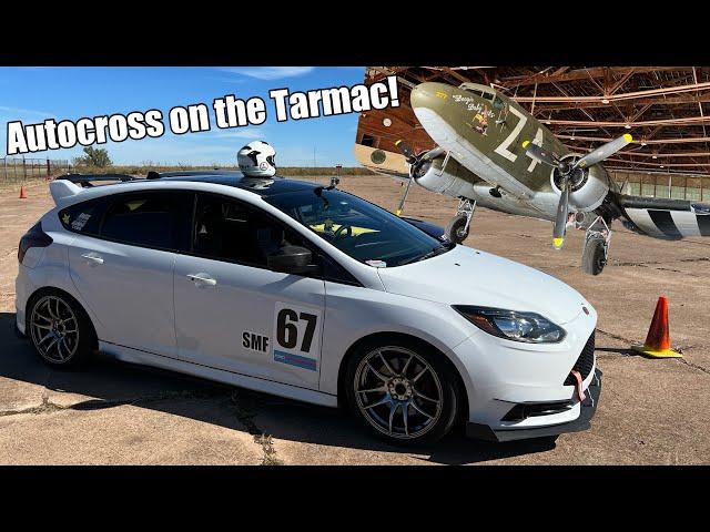 Autocross Event on an Airport Tarmac!