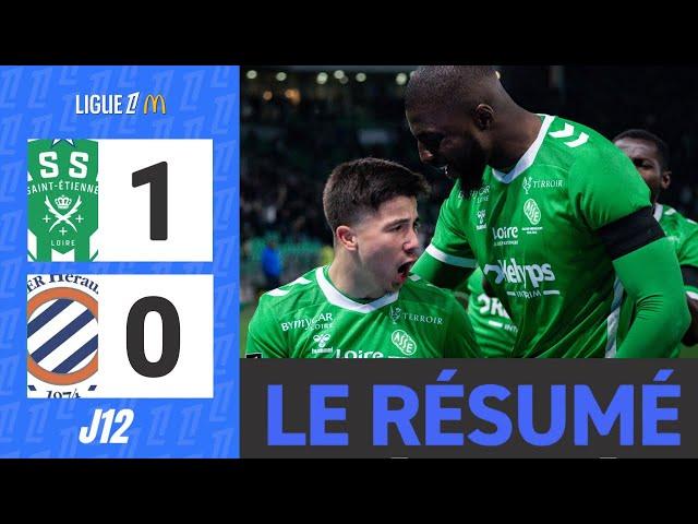 Saint Etienne Montpellier | 1-0 | Le Résumé | Ligue 1 2024-25 | asse montpellier