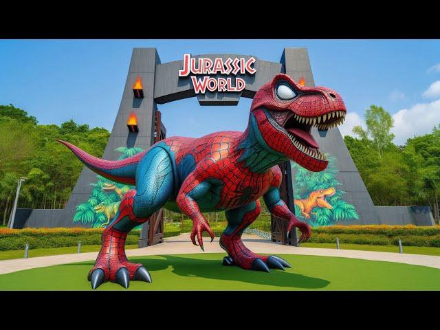 Amazing Jurassic World Dinosaurs |T-REX , Velociraptor, Spinosaurus, Megaraptor, Giganotosaurus!