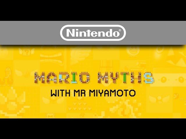 Mario Myths with Mr Miyamoto