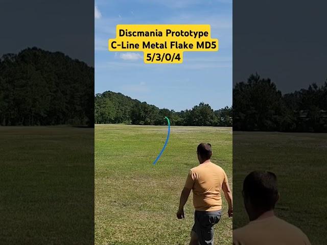 Discmania Prototype C-Line Metal Flake MD5 | Very overstable midrange - Average MA40 Arm (#105799)