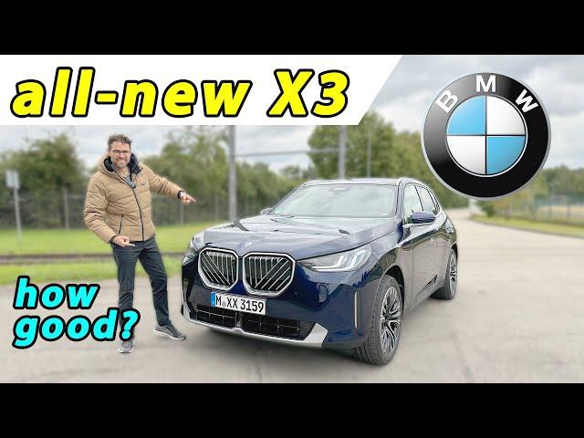 all-new 2025 BMW X3 (G45) driving REVIEW! 20i / 30i 4-cyl vs X3 M50 6-cyl