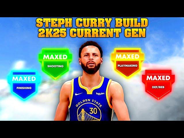 *Current Gen* Steph Curry Build 2k25!!! Best Curry Build in NBA 2k25 Current Gen!!!