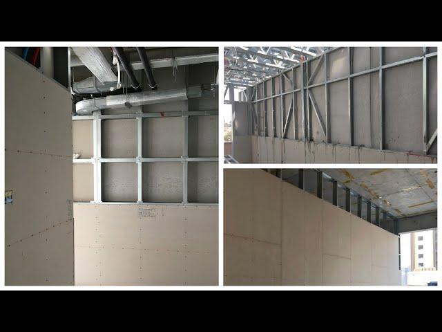 Fiber cement boards installation