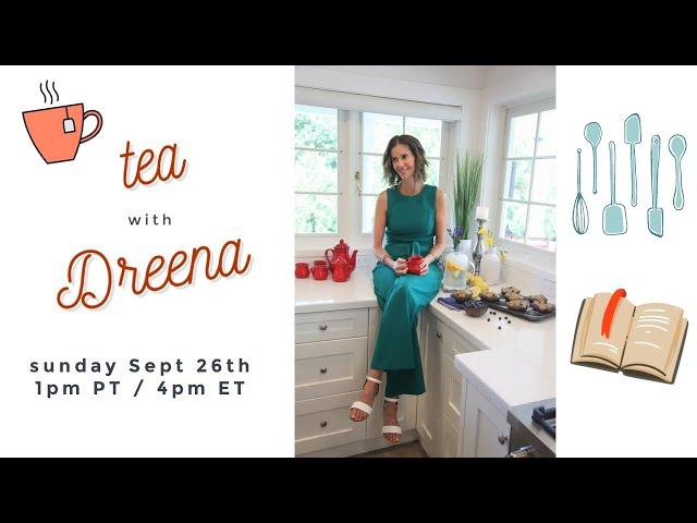 🫖️ Tea Time with Dreena: whole foods plant-based author