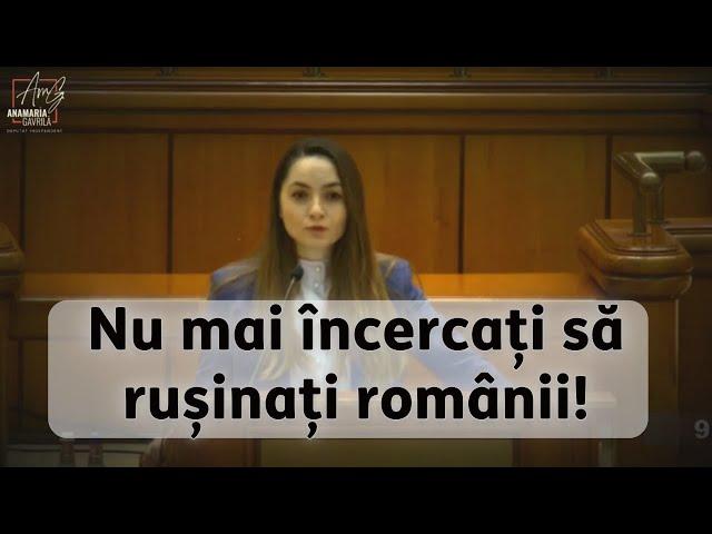 Nu mai Încercați să Rușinați Românii - Declarație Politică