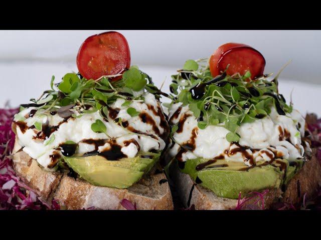 POWER TOAST | Cottage Cheese Toast on Sourdough Bread | Laurel Diner | Long Beach, NY