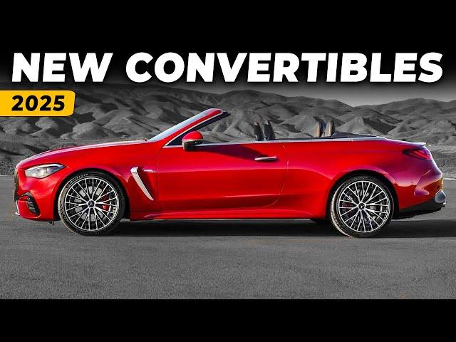 10 New Convertible Cars 2025