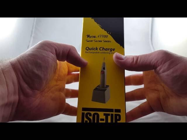 ISO-TIP 7700 Quick Charge - Unboxing by bestsolderinggun.com