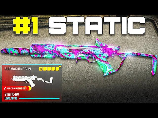 new #1 STATIC HV CLASS is SMG META in MW3!  (Best STATIC HV Class Setup) - Modern Warfare 3