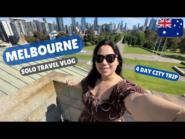 Solo trip to Melbourne, Australia  Activity & food ideas for a 4 day city trip