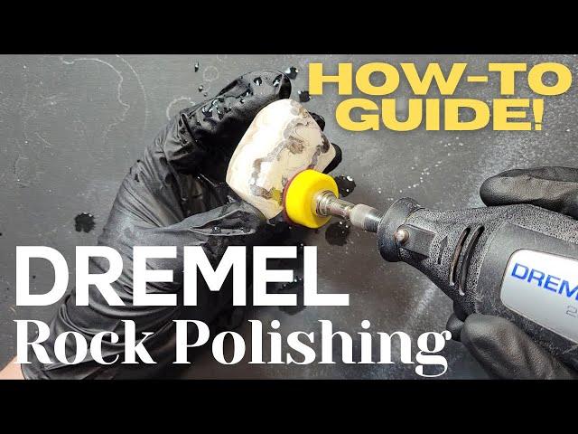 How To Polish Rocks With a Dremel | A Guide Featuring Banded Calcite